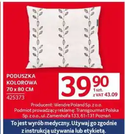Selgros Poduszka Kolorowa oferta