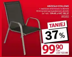 Selgros Krzesło stalowe oferta