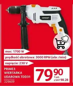 Selgros PRIME3 WIERTARKA UDAROWA TDD31 oferta