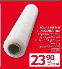Selgros Folia Stretch Transparentna oferta