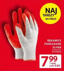 Selgros RĘKAWICE POWLEKANE 10 PAR oferta
