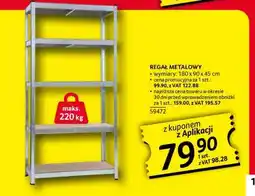 Selgros Regał metalowy oferta