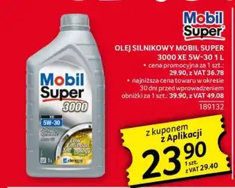 Selgros Olej silnikowy Mobil Super 3000 XE 5W-30 1L oferta