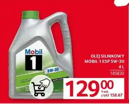 Selgros OLEJ SILNIKOWY MOBIL 1 ESP 5W-30 4L oferta