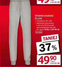 Selgros Spodnie damskie Ellese oferta