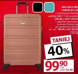 Selgros Walizka ABS Lisbon 67 cm oferta