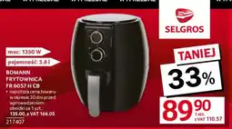 Selgros Bomann Frytownica FR 6057 H CB oferta