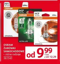 Selgros OSRAM ŻARÓWKI SAMOCHODOWE oferta