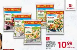 Selgros Mieszanki warzywne, zupy 750 g oferta