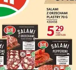 Selgros Salami z orzechami plastry 70 g oferta