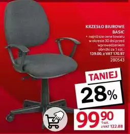 Selgros KRZESŁO BIUROWE BASIC oferta