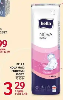 Selgros Bella Nova Maxi Podpaski 10 szt oferta