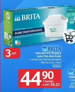 Selgros BRITA Wkłady Filtrujące Maxtra Pro Pure oferta