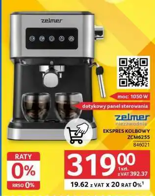 Selgros Zelmer Ekspres Kolbowy ZCM6255 oferta