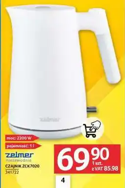 Selgros Zelmer CZAJNIK ZCK7020 oferta