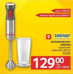 Selgros Blender ręczny Zelmer ZHB4650 oferta