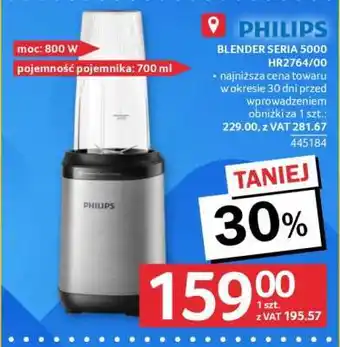 Selgros PHILIPS Blender Seria 5000 HR2764/00 oferta