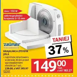 Selgros Krajalnica ZFS1016 JOLA oferta