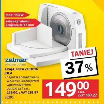 Selgros Krajalnica ZFS1016 JOLA oferta