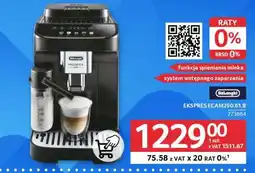 Selgros DeLonghi Magnifica Evo ECAM290.61.B oferta