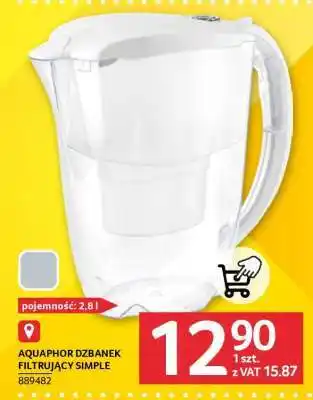 Selgros AQUAPHOR DZBANEK FILTRUJĄCY SIMPLE oferta