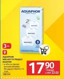 Selgros AQUAPHOR WKŁADY FILTRUJĄCE MAXFOR+ oferta