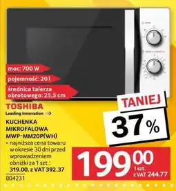Selgros Toshiba Kuchenka Mikrofalowa MWP-MM20P(WH) oferta