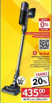 Selgros Odkurzacz pionowy Tefal TY6837 X-PERT oferta