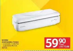 Selgros SEVERIN ZGRZEWARKA FS3604 oferta