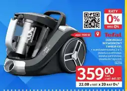 Selgros Tefal Odkurzacz Bezworkowy TW4836 XXL oferta