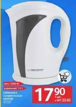 Selgros ESPERANZA CZAJNIK IGUAZU EKK018E oferta