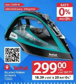 Selgros Żelazko Tefal FV9844 Ultimate oferta