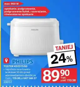 Selgros TOSTER HD2511/00 oferta