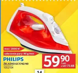 Selgros PHILIPS ŻELAZKO GC1742/40 oferta