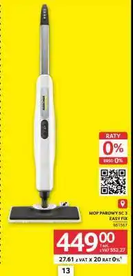 Selgros Mop parowy SC 3 Easy Fix oferta