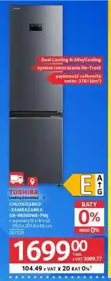 Selgros TOSHIBA CHŁODZIARKO-ZAMRAŻARKA GR-RB500WE-PMJ oferta