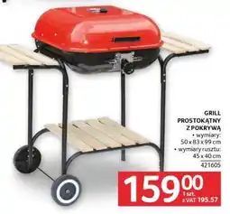 Selgros Grill prostokątny z pokrywą oferta