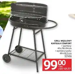 Selgros Grill węglowy Kapsuła Comfort oferta