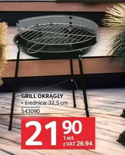 Selgros Grill okrągły oferta