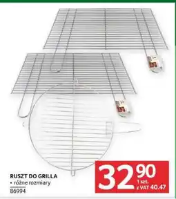 Selgros RUSZT DO GRILLA oferta