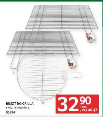 Selgros RUSZT DO GRILLA oferta