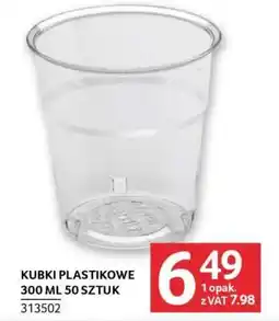 Selgros Kubki plastikowe 300 ml 50 sztuk oferta