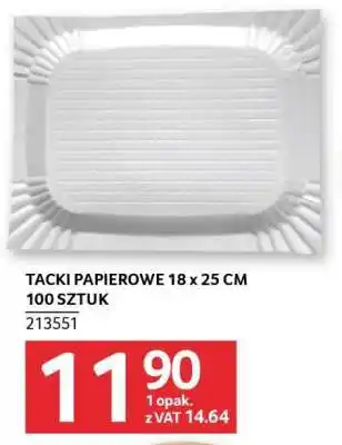 Selgros Tacki papierowe 18 x 25 cm 100 sztuk oferta