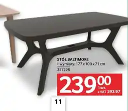 Selgros Stół Baltimore oferta