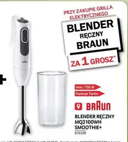 Selgros Blender ręczny Braun MQ3100WH Smoothie+ oferta