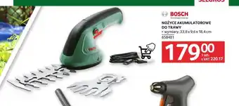 Selgros Nożyce akumulatorowe do trawy Bosch oferta