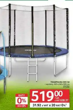 Selgros Trampolina 305 cm oferta