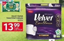 Selgros VELVET PAPIER TOALETOWY 9 ROLEK oferta