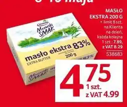 Selgros MASŁO EKSTRA 200 G oferta