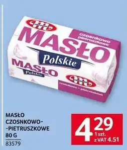 Selgros MASŁO CZOSNKOWO-PIETRUSZKOWE 80 G oferta